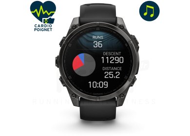 Fenix 8 AMOLED Sapphire Titane 47mm