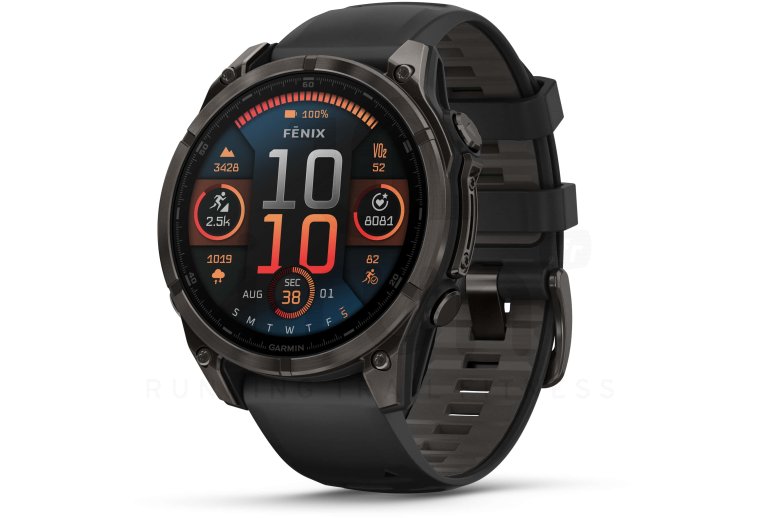 Garmin Fenix 8 AMOLED Sapphire Titane 47mm