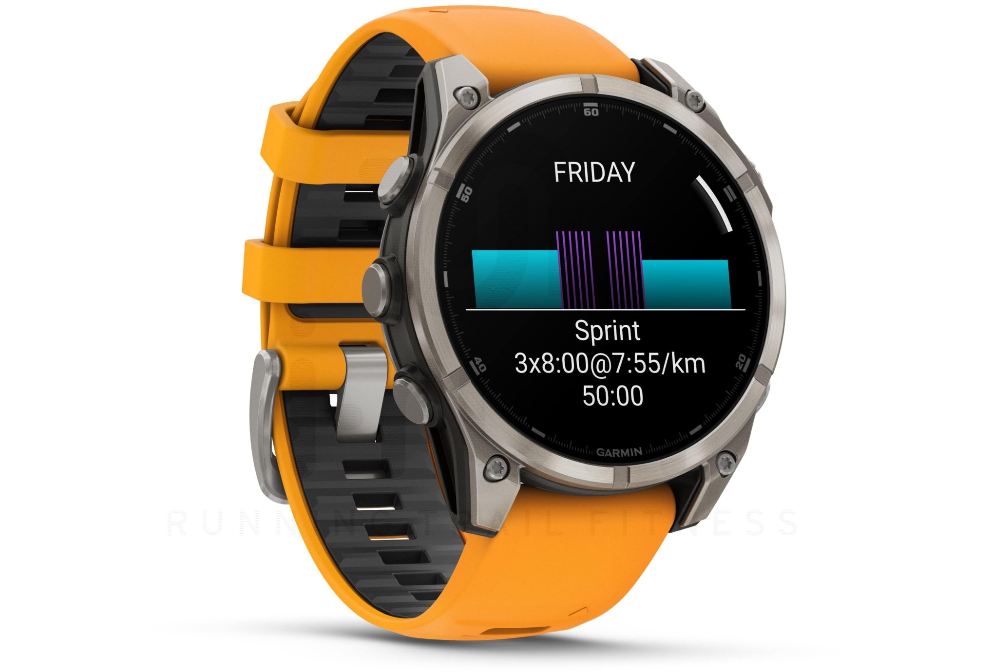Garmin Fenix 8 AMOLED Sapphire Titane 47mm