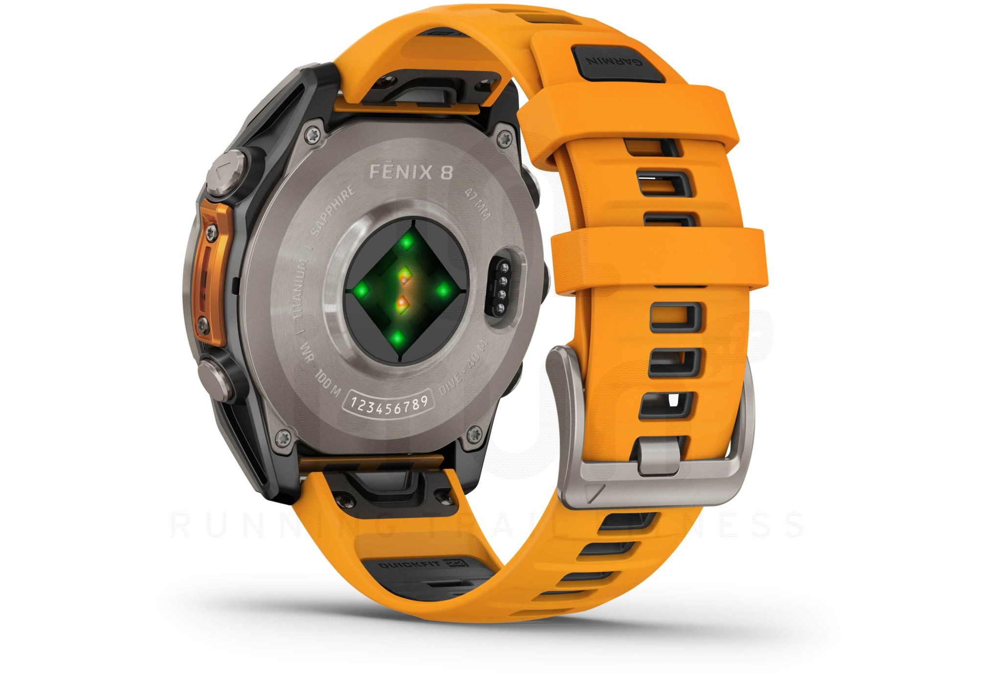 Garmin Fenix 8 AMOLED Sapphire Titane 47mm