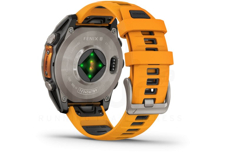 Garmin Fenix 8 AMOLED Sapphire Titane 47mm