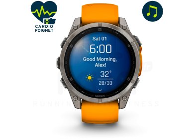 Fenix 8 AMOLED Sapphire Titane 47mm