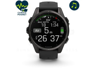 Fenix 8 AMOLED Sapphire Titane 43mm