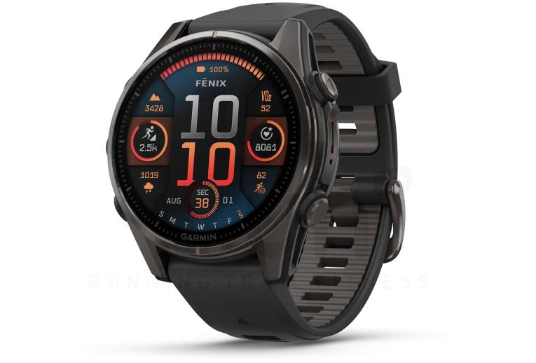 Garmin Fenix 8 AMOLED Sapphire Titane 43mm