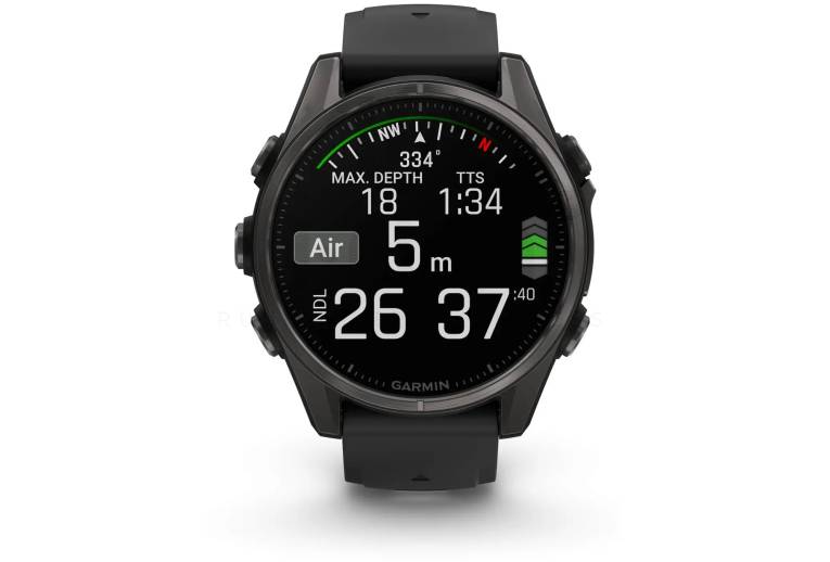 Garmin Fenix 8 AMOLED Sapphire Titane 43mm