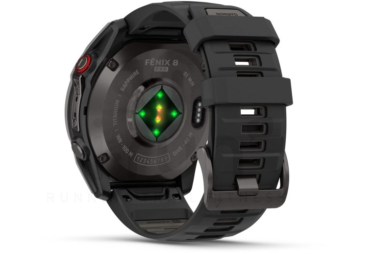 Garmin Fenix 8 Pro Sapphire Titane AMOLED 51 mm
