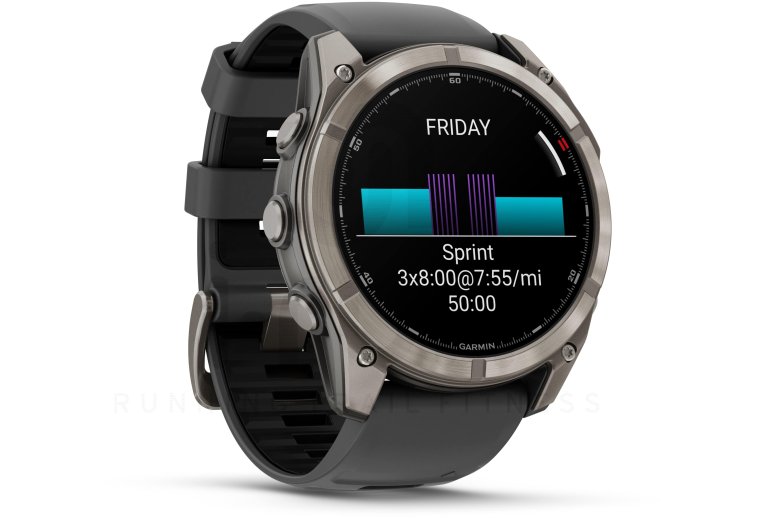 Garmin Fenix 8 Pro Sapphire Titane AMOLED 51 mm