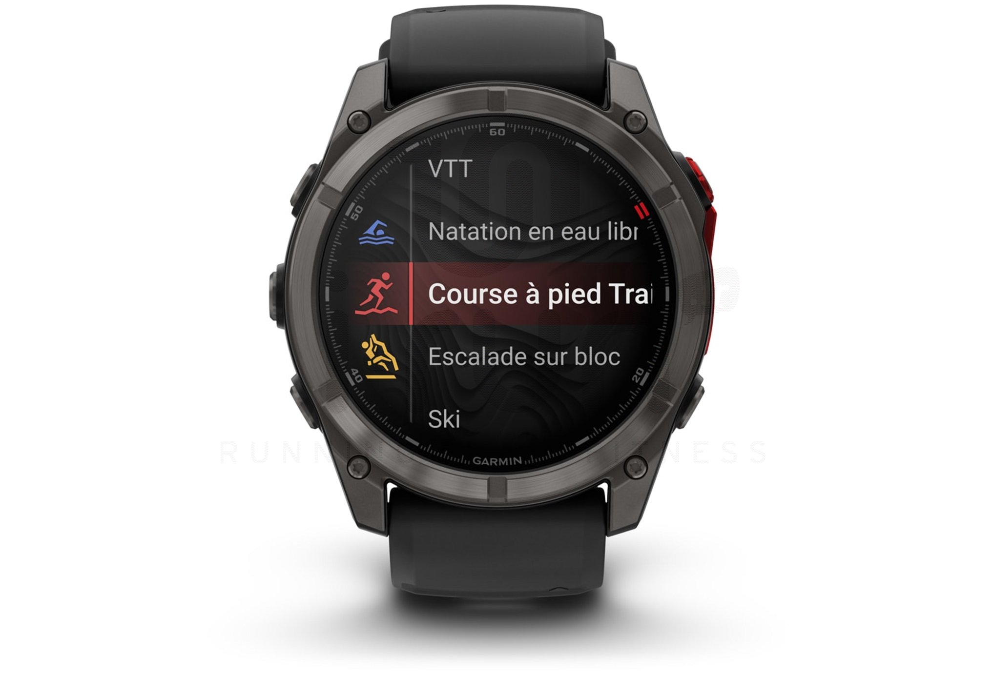 GARMIN  Fenix 8 Pro Sapphire Titane MicroLED 51 mm Cardio-Gps