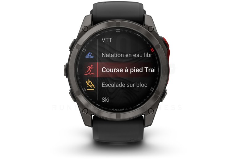 Garmin Fenix 8 Pro Sapphire Titane MicroLED 51 mm