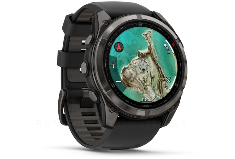 Garmin Fenix 8 Pro Sapphire Titane MicroLED 51 mm