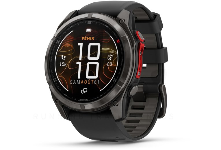 Garmin Fenix 8 Pro Sapphire Titane MicroLED 51 mm