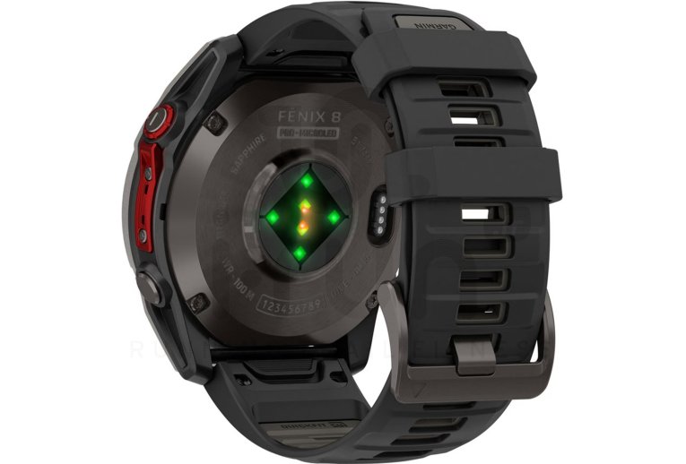Garmin Fenix 8 Pro Sapphire Titane MicroLED 51 mm