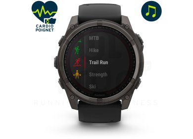 Fenix 8 Solar Sapphire Titane 51mm