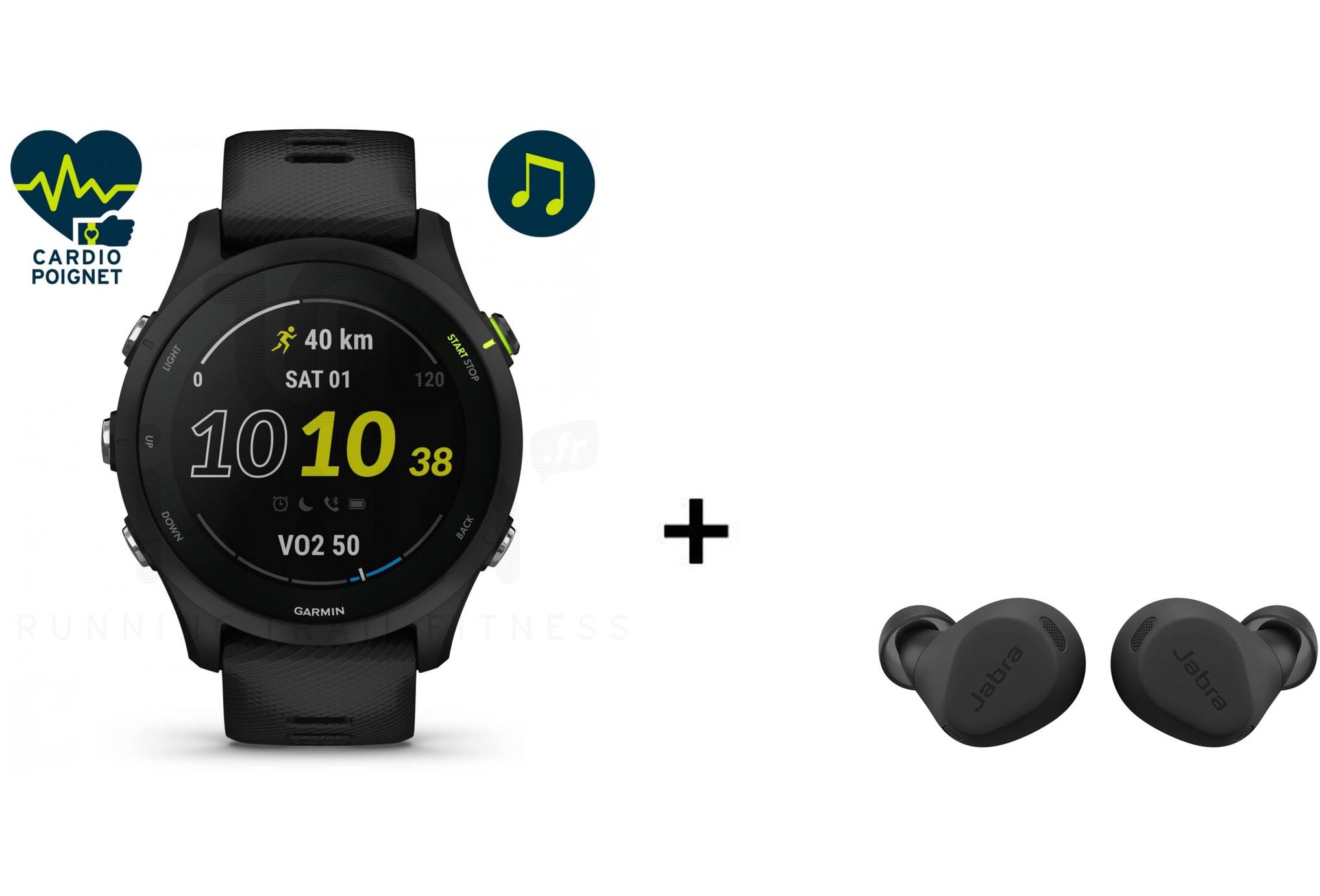 Garmin Forerunner 255 Music et Elite 8 Active special offer 