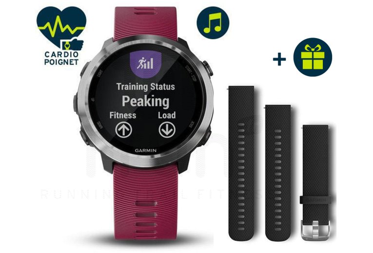 Garmin Forerunner 645 Music et bracelet 20 mm offert 