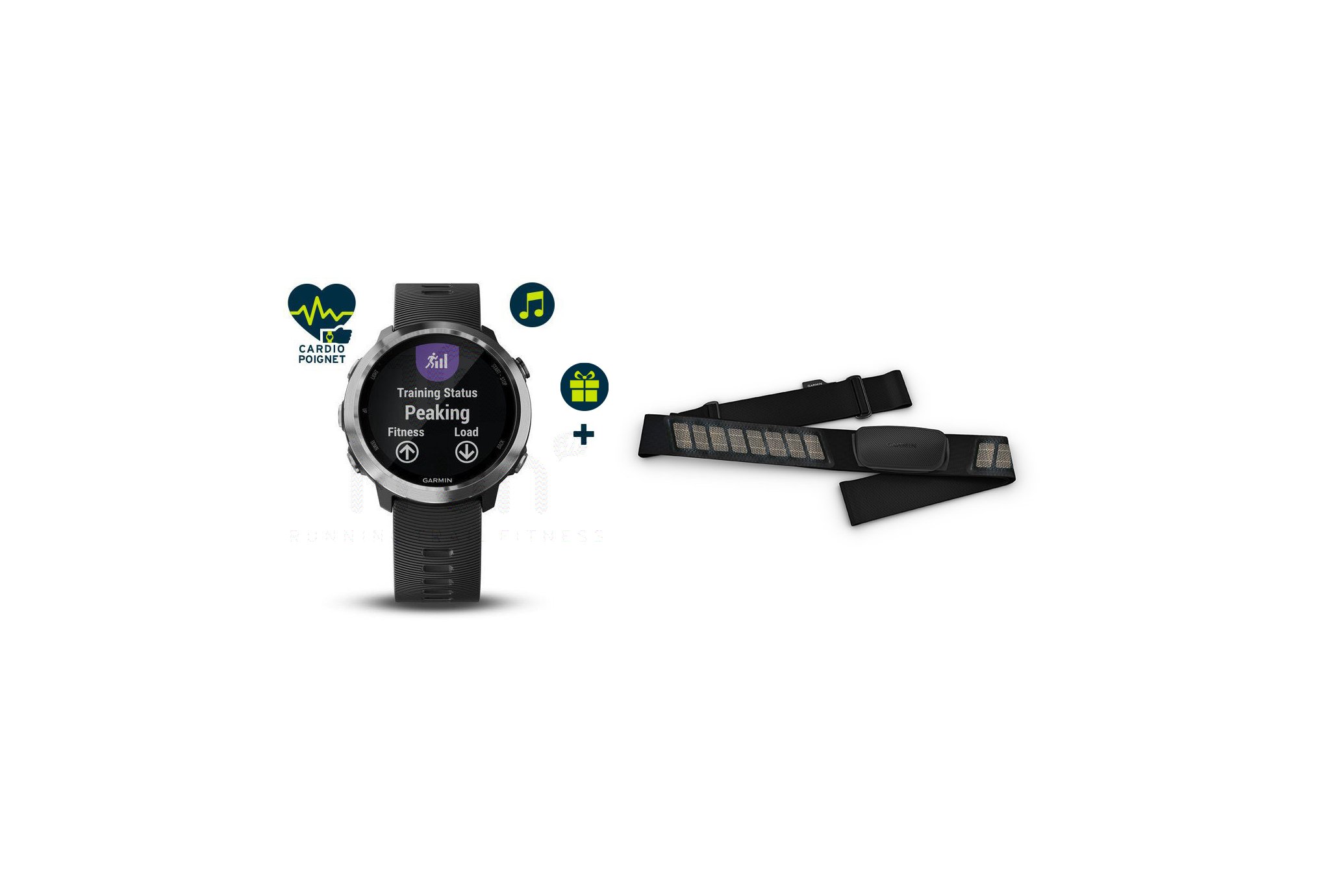 Garmin Forerunner 645 Music et HRM-Dual offert 