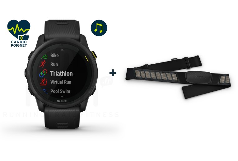 Garmin Forerunner 745 und HRM-Dual