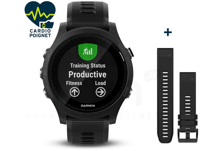 Garmin reloj Forerunner 935 y correa de cuero QuickFit 22 mm