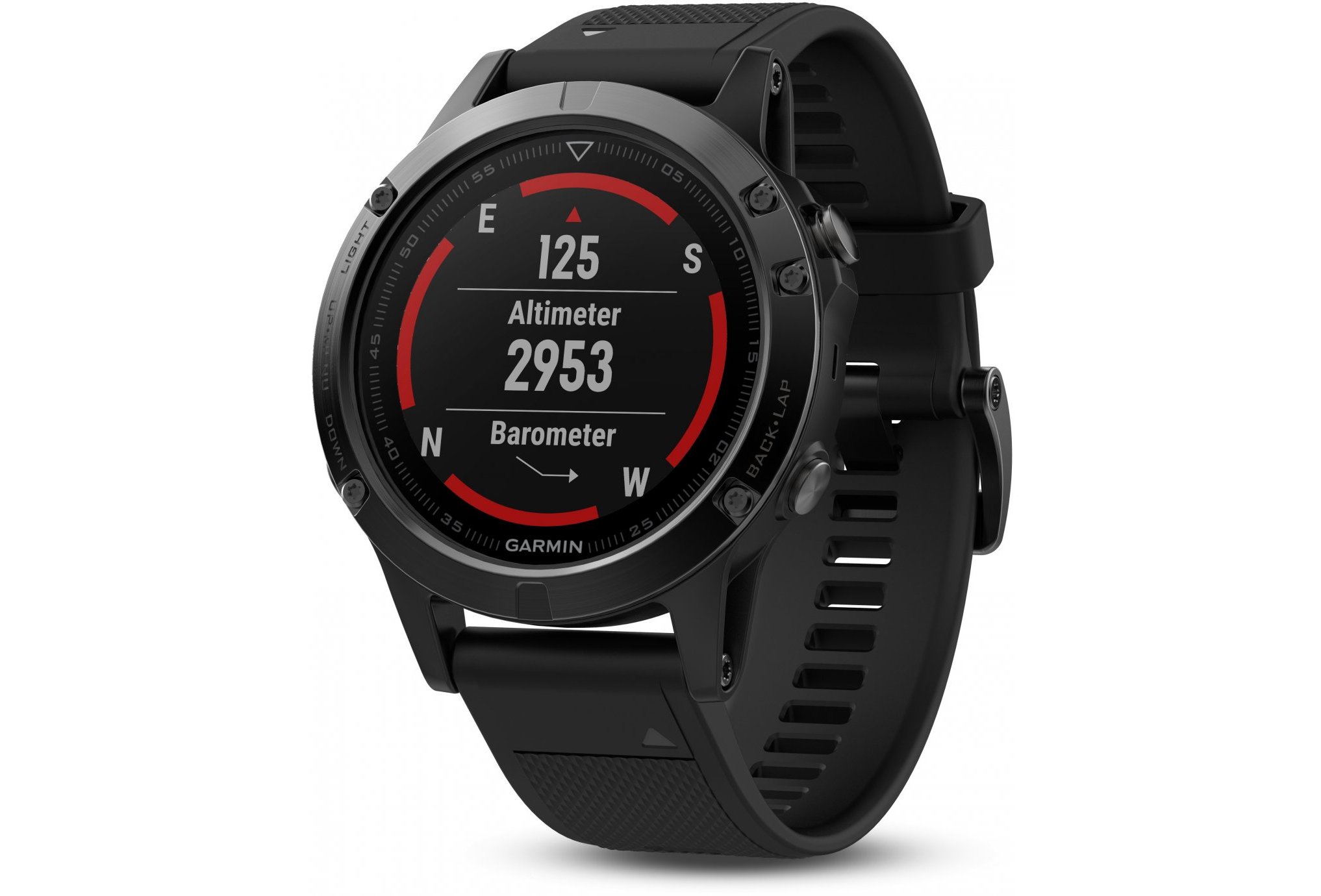 Garmin Fenix 5 Sapphire Multisports + correa de cuero QuickFit