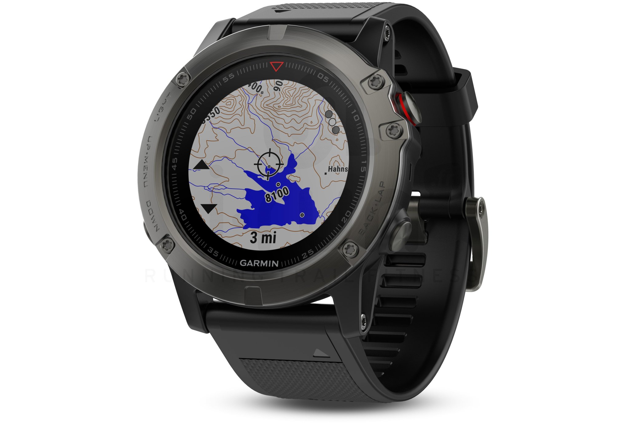 Garmin Fenix 5X GPS Multisports Sapphire+ Correa de cuero de regalo