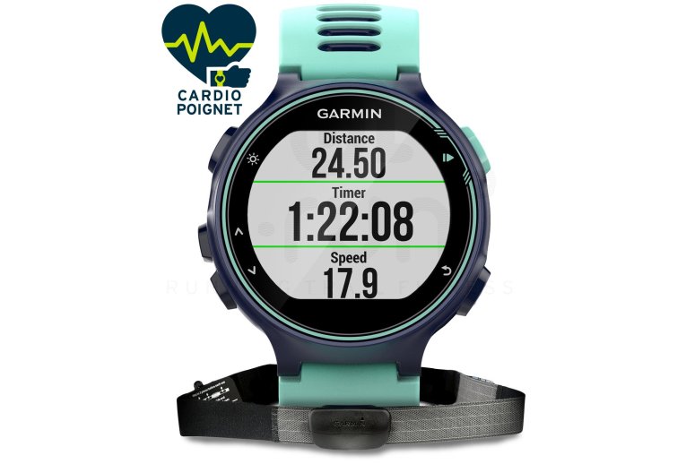 Garmin Pack Forerunner 735XT + Ceinture HRM3 Textile 