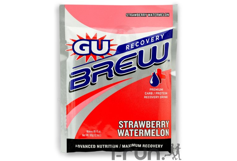 GU Boisson Brew Recovery Fraise/Past�que 