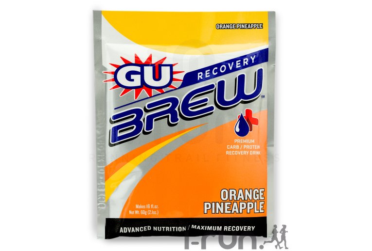 GU Boisson Brew Recovery Orange/Ananas 