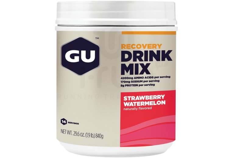 GU Boisson Recovery Drink Mix - Fraise/Past�que 