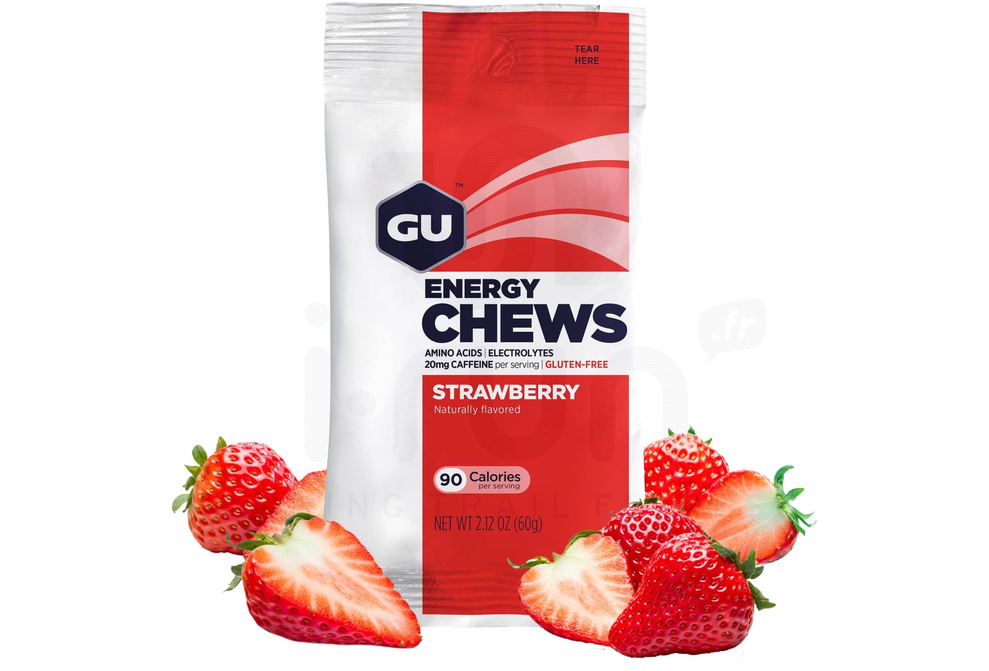 GU Gomme � m�cher Chews Fraise