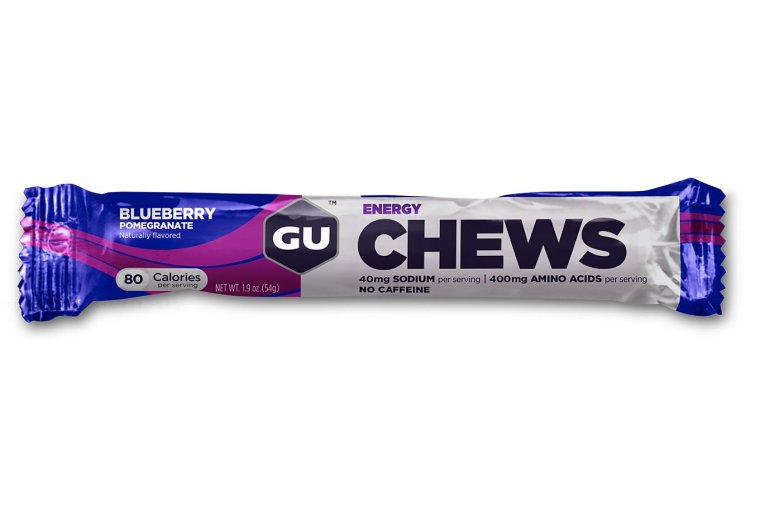 GU Gomme � m�cher Chews Myrtille et Grenade 