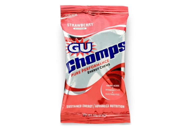 GU Gomme � m�cher Chomps Fraise 