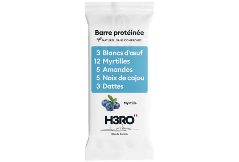 Barre protéinée Myrtille