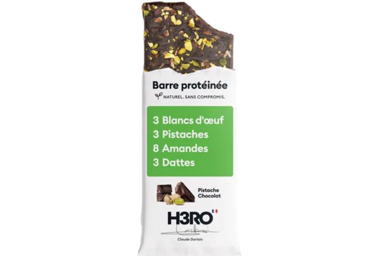 H3RO Barre prot�in�e Chocolat Pistache
