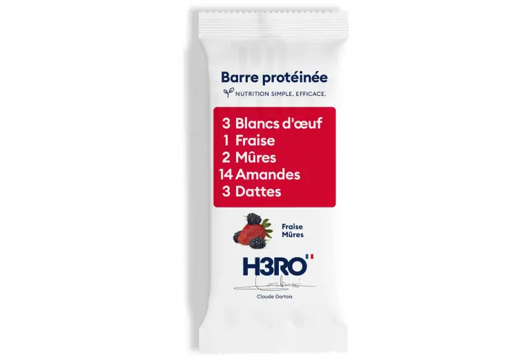 Barre protéinée Fraise mûre