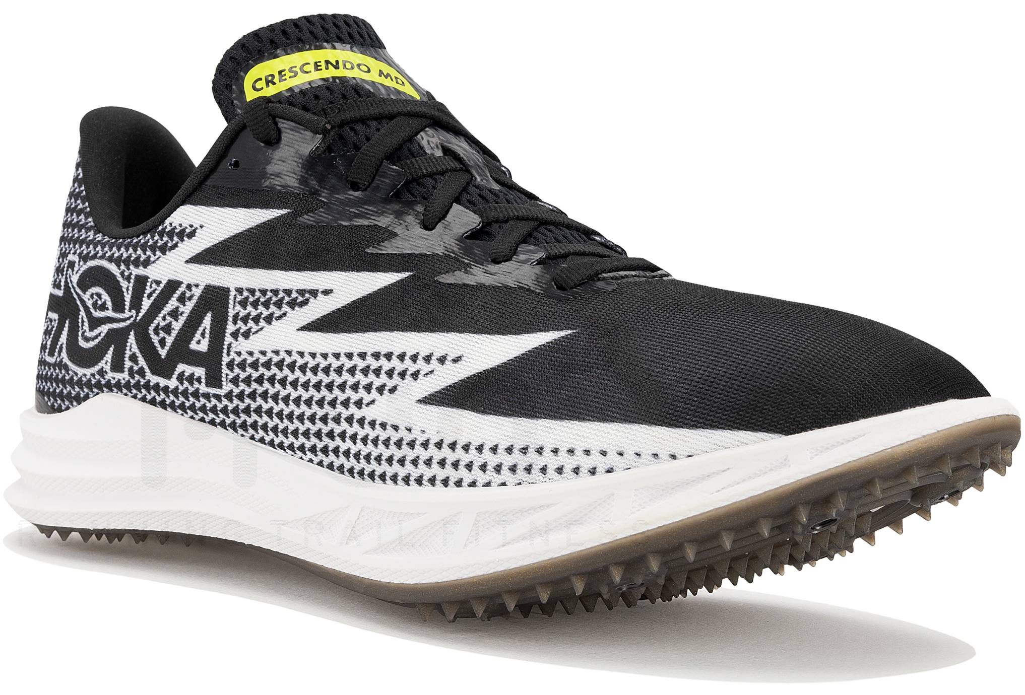 NEW HOKA men\'s u crescendo md shoes in black/white Hoka CRESCENDO MD BWHT BLACK/WHITE main image 2