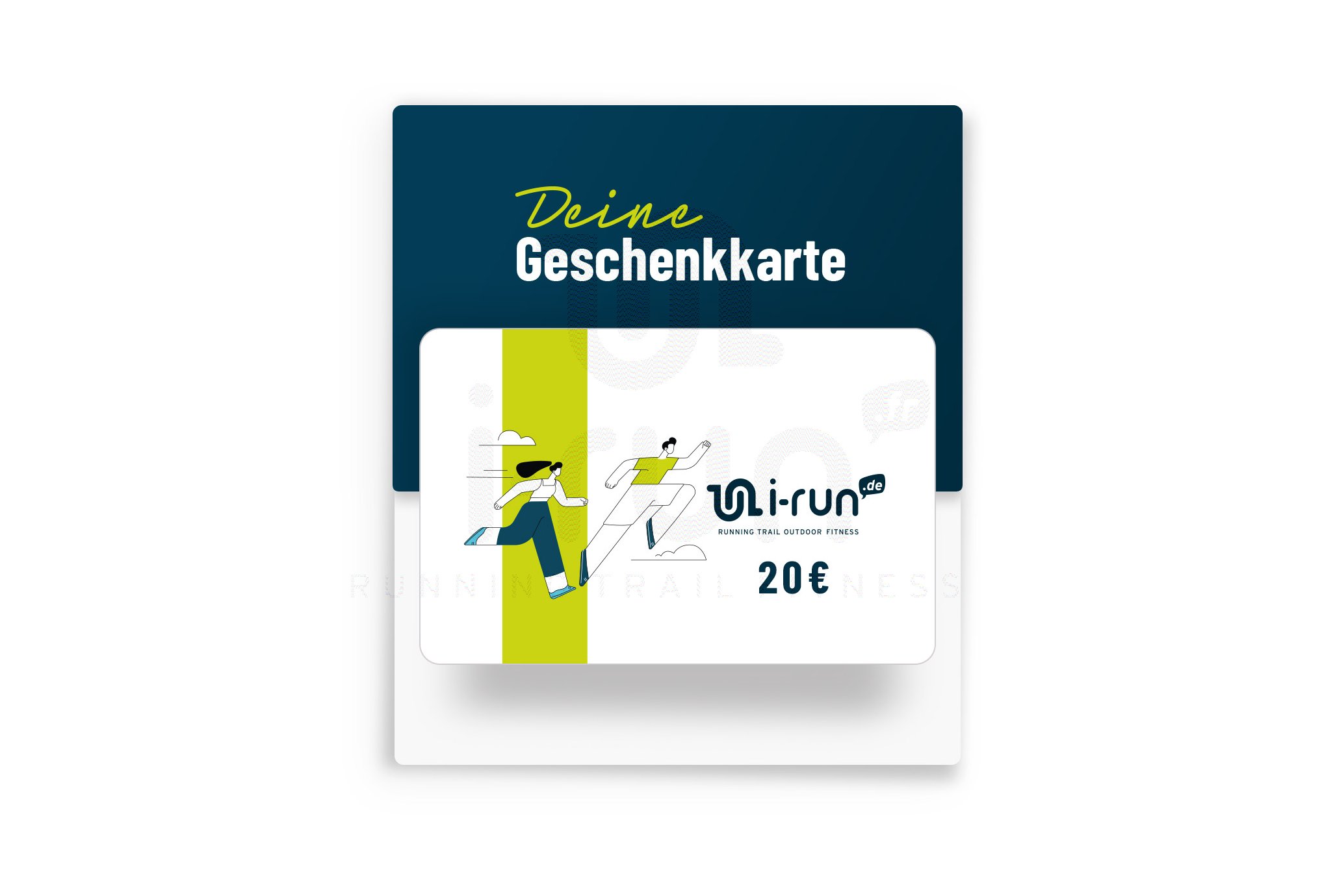 i-run.de Geschenkkarte 20 Euro