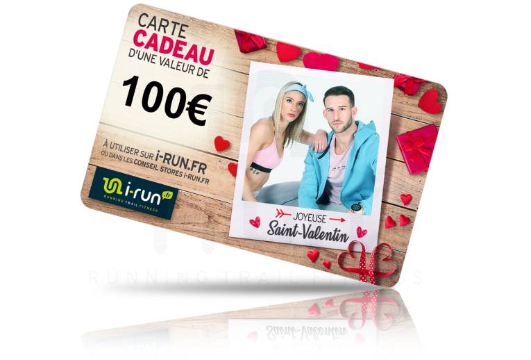 i-run.fr Carte Cadeau 100 Saint Valentin 
