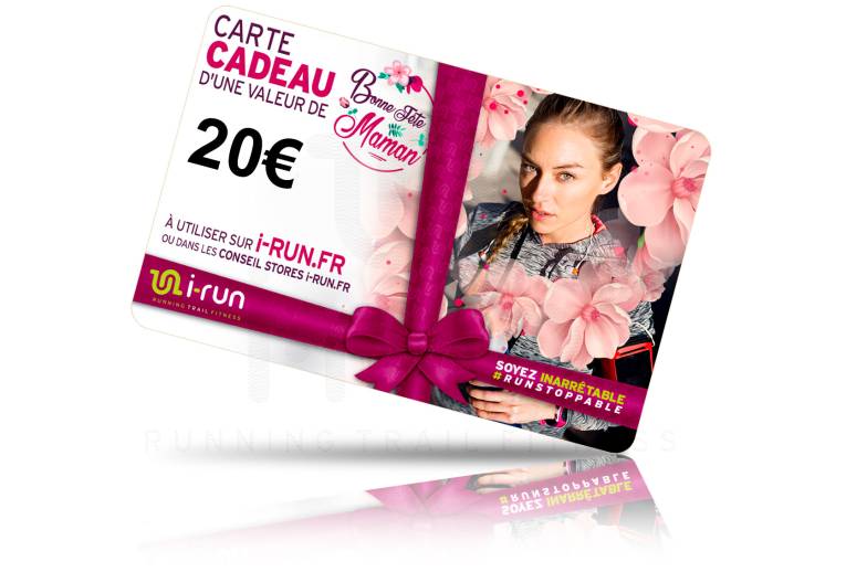 i-run.fr Carte Cadeau 20 F�te des M�res 