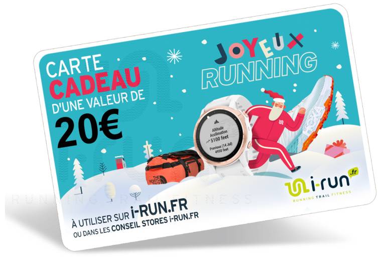 i-run.fr Carte Cadeau 20 Sp�ciale No�l 