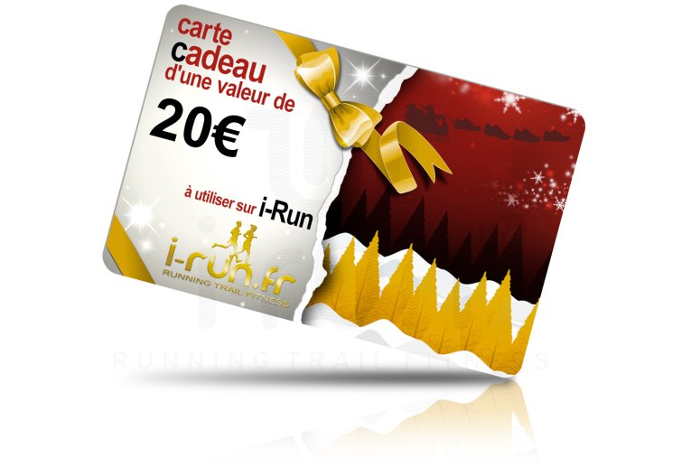 i-run.fr Carte Cadeau 20 Sp�ciale No�l 