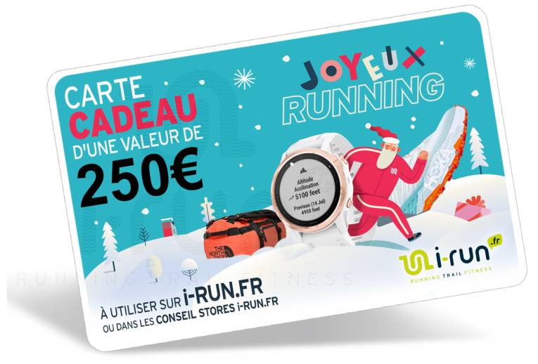 i-run.fr Carte Cadeau 250 Sp�ciale No�l 