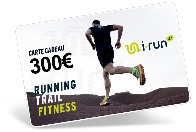 i-run.fr Carte Cadeau 300 Herren