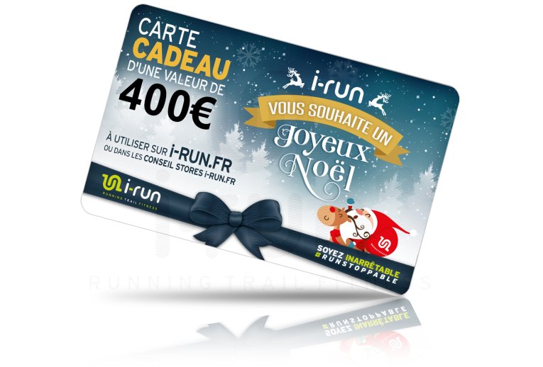 i-run.fr Carte Cadeau 400 Sp�ciale No�l 
