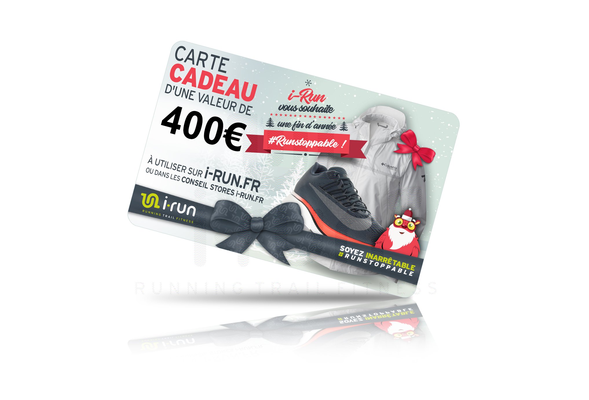 i-run.fr Tarjeta regalo 400 Especial Navidad