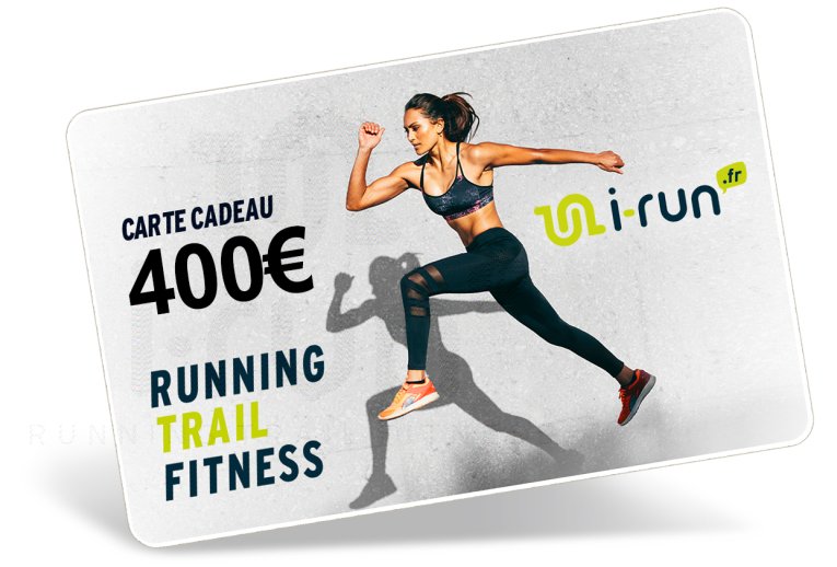 i-run.fr Carte Cadeau 400 Damen