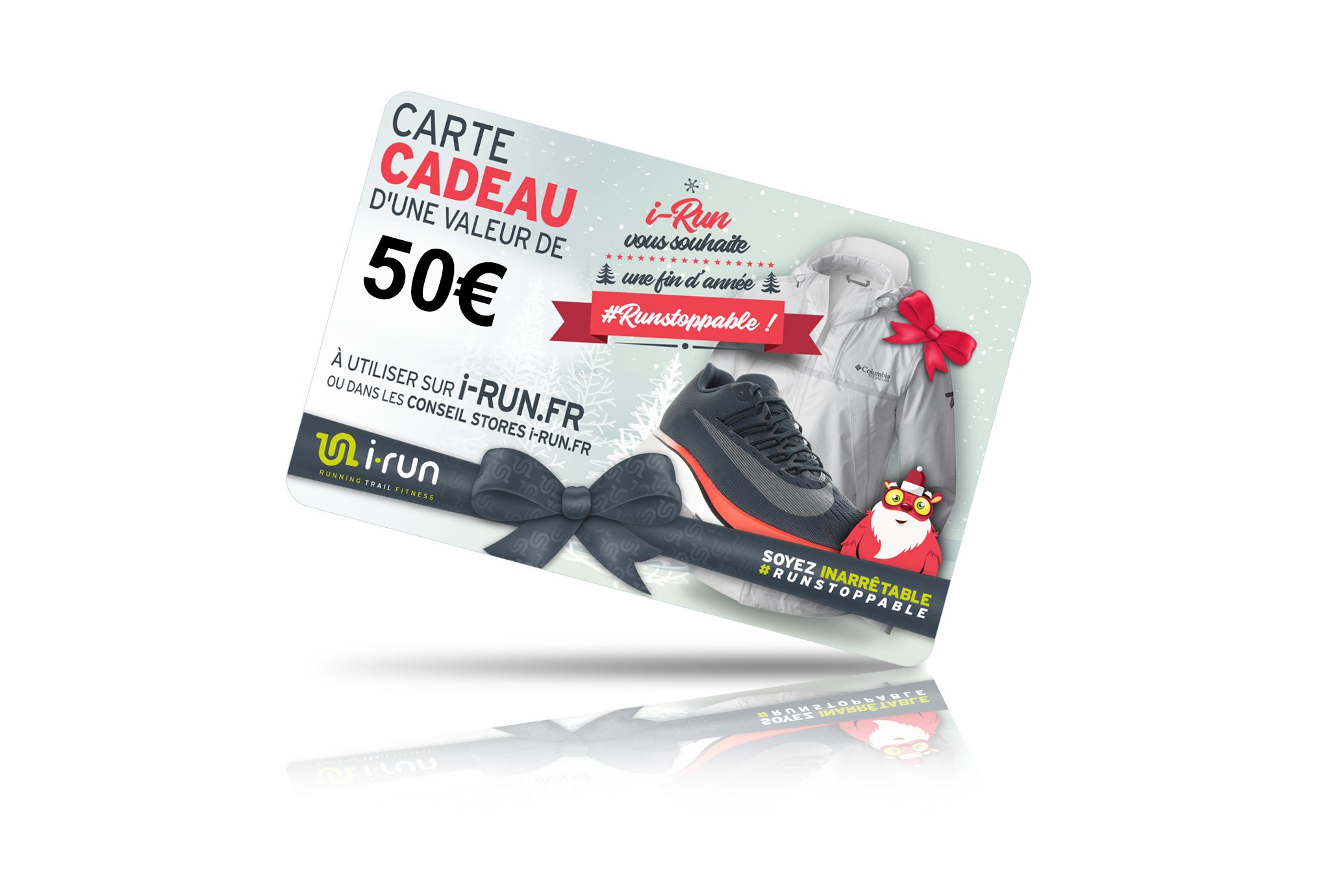 i-run.fr Tarjeta regalo 50 Especial Navidad