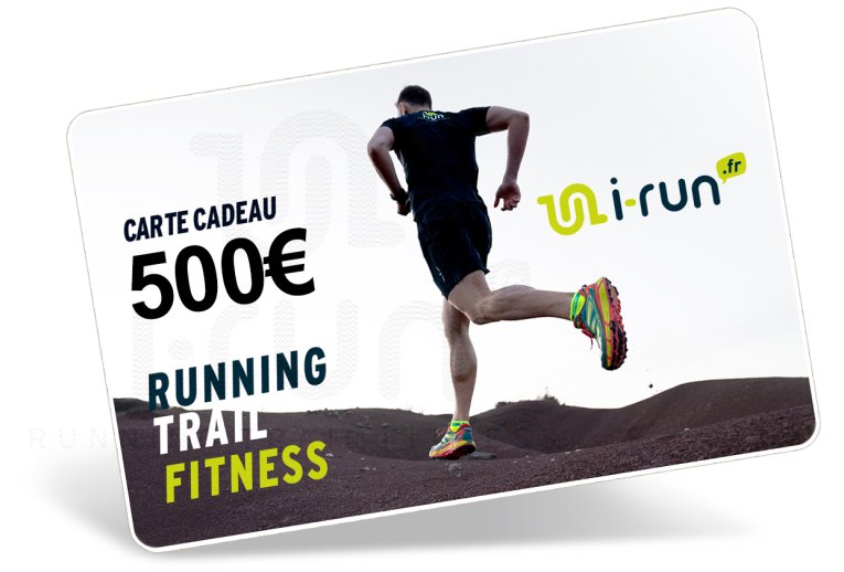 i-run.fr Carte Cadeau 500 M 