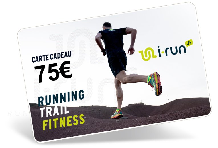 i-run.fr Carte Cadeau 75 M 