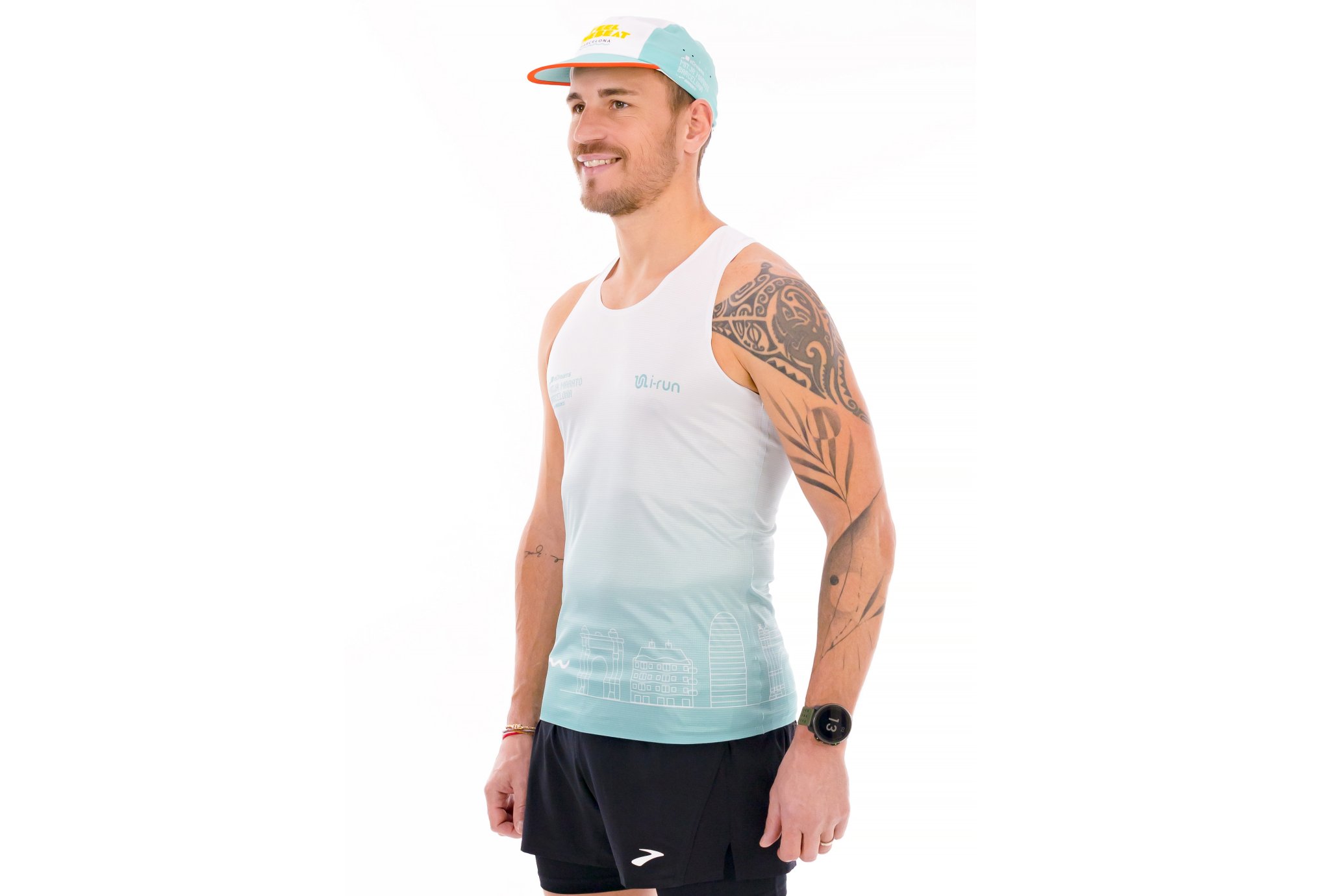 i-run.fr Barcelona Half Marathon Tank Top