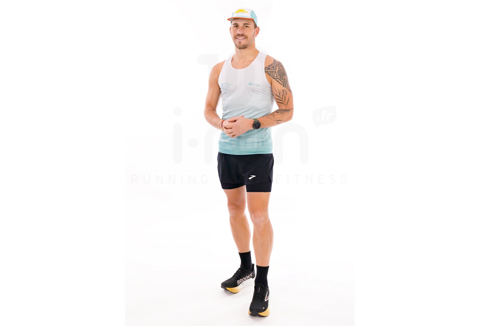 i-run.fr Barcelona Half Marathon Tank Top